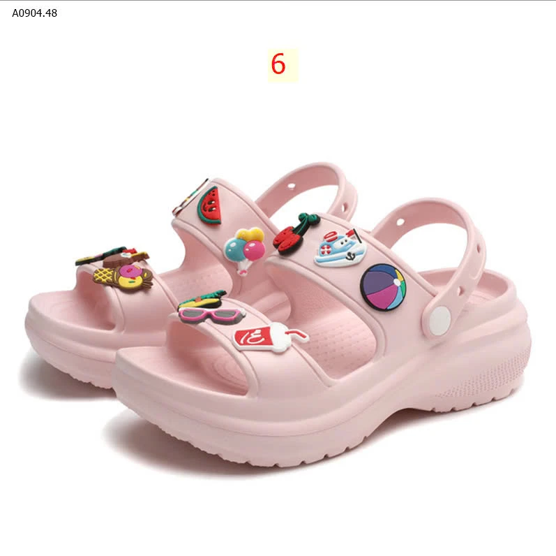 SANDAL CROSC KÈM STICKER-sỉ 110k