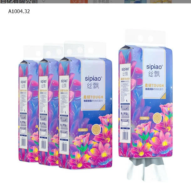   THÙNG 4 TÚI GIẤY TREO (5120 tờ)- sỉ 125k/thùng 4 túi