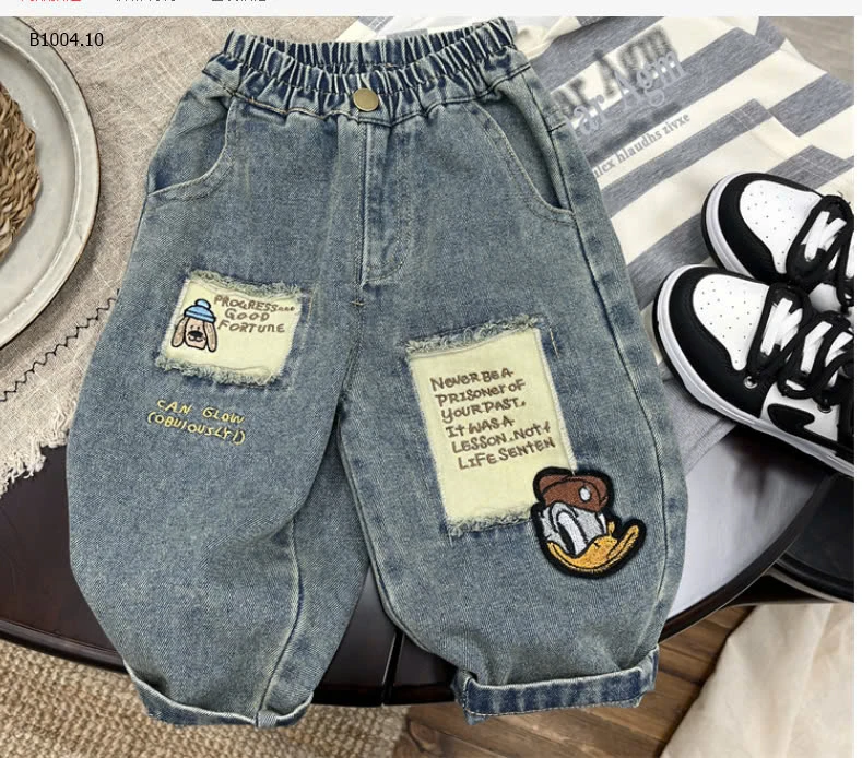 QUẦN JEAN HOẠT HÌNH CHO BÉ TRAI- sỉ 175k