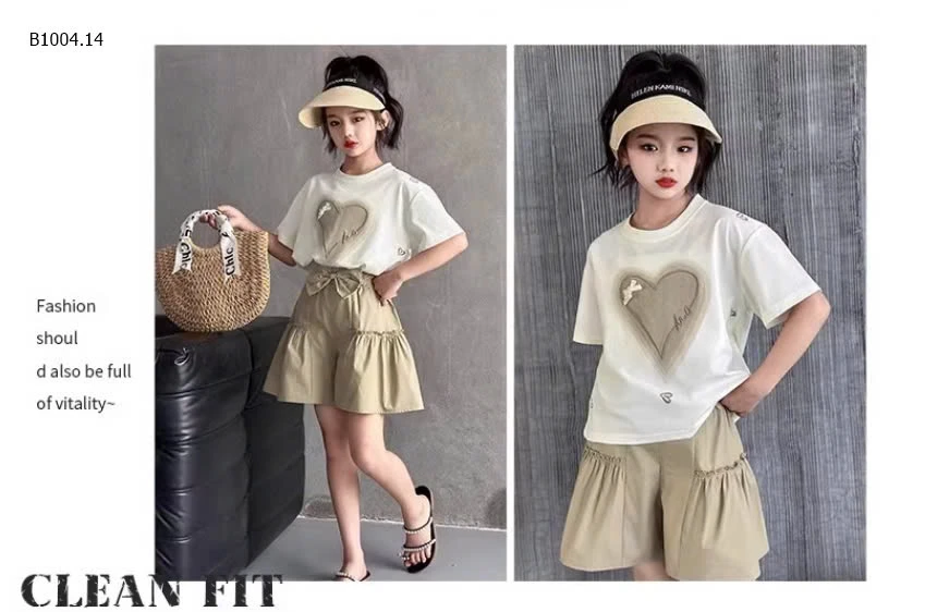 BỘ TIM SIZE ĐẠI BÉ GÁI - sỉ 172k