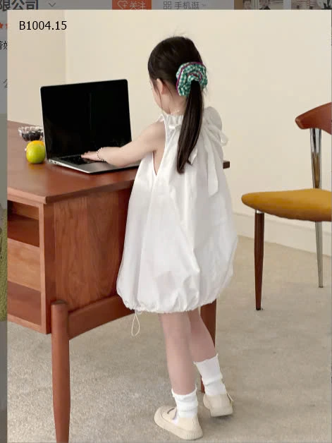 VÁY CHUÔNG SIÊU CUTE CHO BÉ GÁI - sỉ 164k