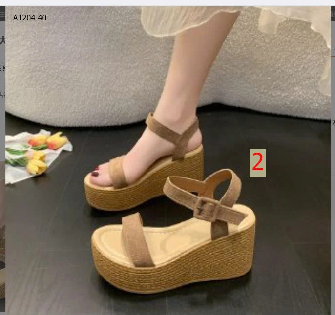 SANDAL ĐẾ XUỒNG DÀY CHO NỮ -sỉ 145k