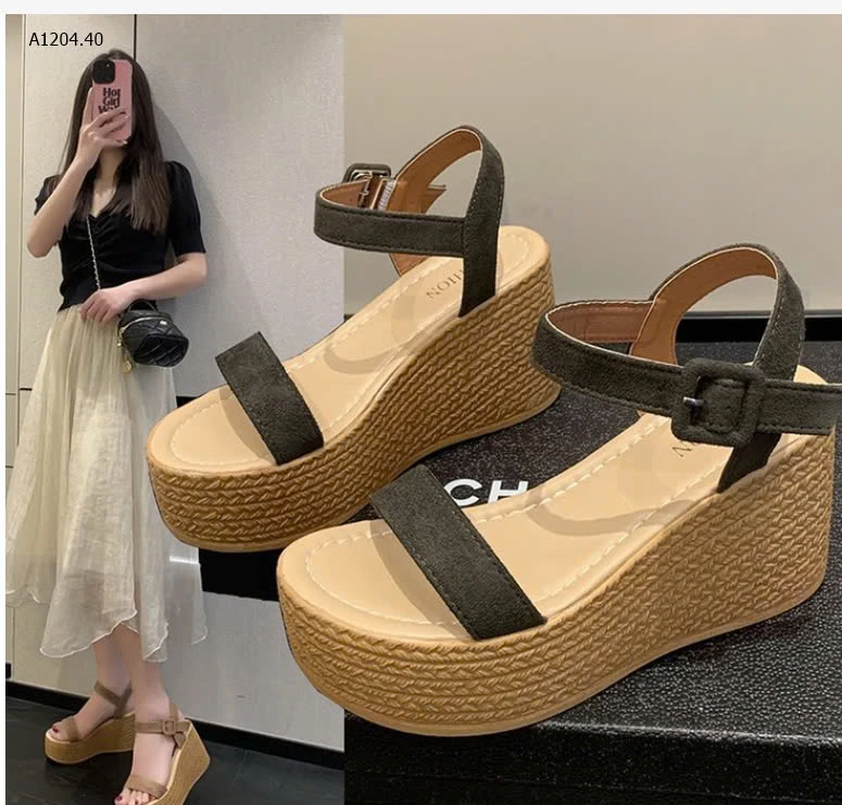 SANDAL ĐẾ XUỒNG DÀY CHO NỮ -sỉ 145k