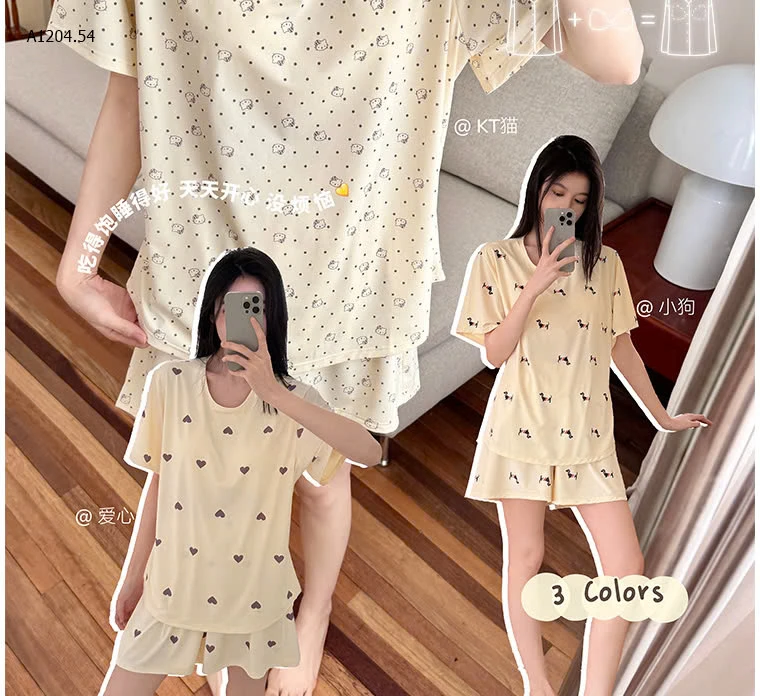 BỘ THUN LẠNH TENCEL NỮ-sỉ 195k