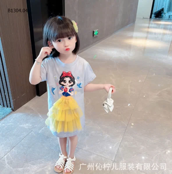  ÁO CÔNG CHÚA 3D CHO BÉ  - sỉ 69k