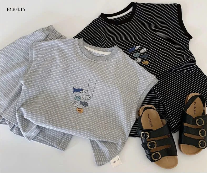 BỘ CỘC HÈ BA LỖ CHO BÉ TRAI- sỉ 177k