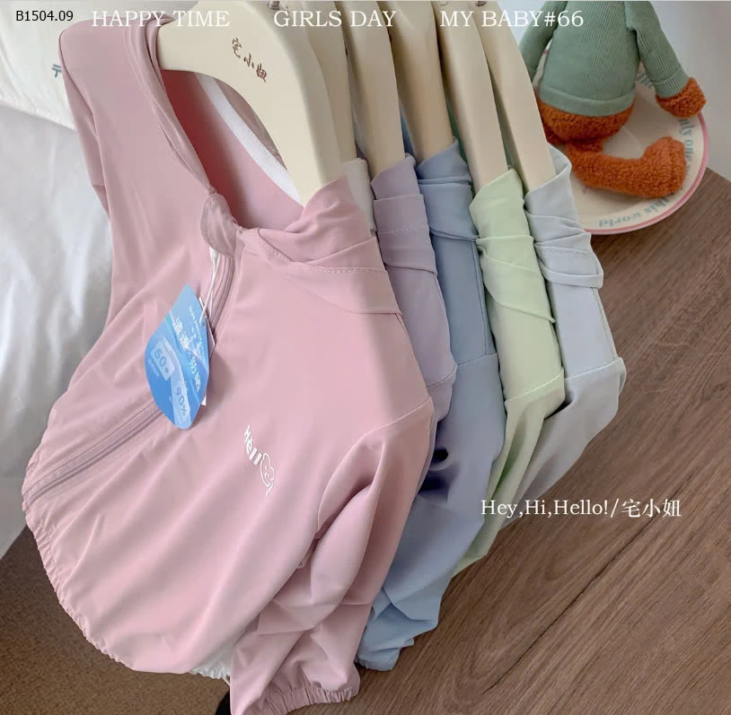 Áo nắng chống tia UV cho bé trai bé gái - sỉ 112k