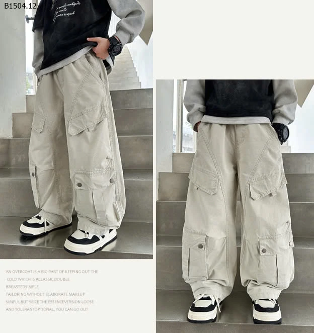 QUẦN TÚI HỘP CHO BÉ TRAI  - sỉ 219k