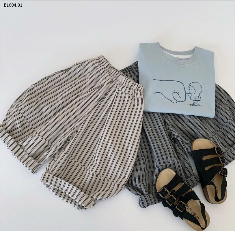 QUẦN SHORT CẠP CHUN BÉ TRAI - sỉ 145k