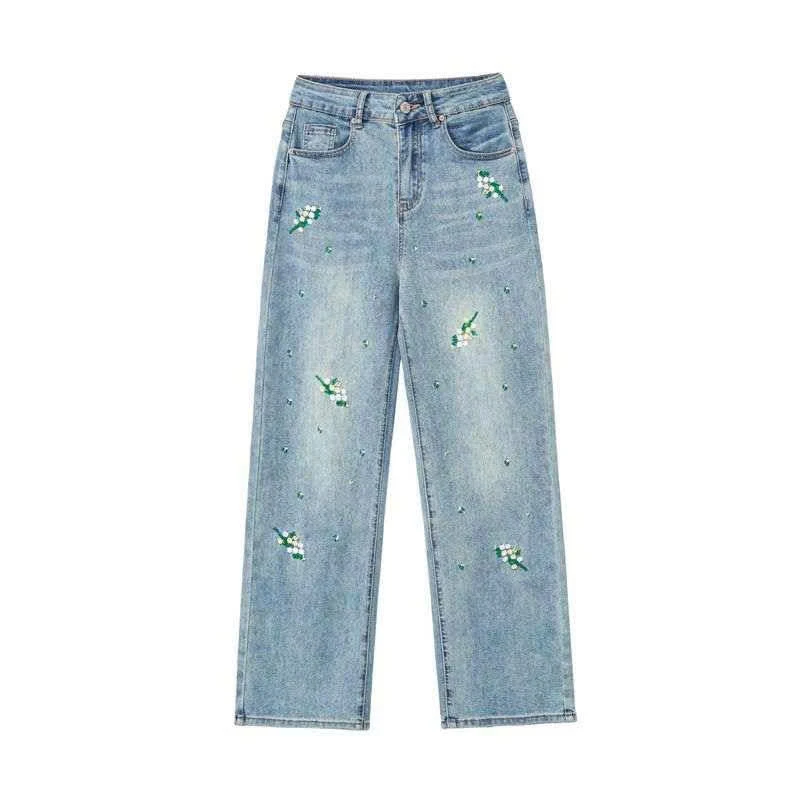 QUẦN JEANS HOA SỈ 158K