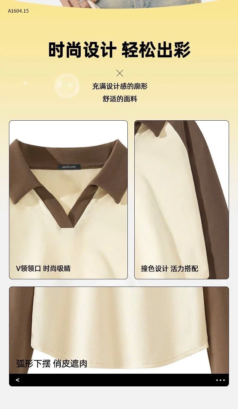 Áo Nỉ Dài Tay Jeanwest  sỉ 98k