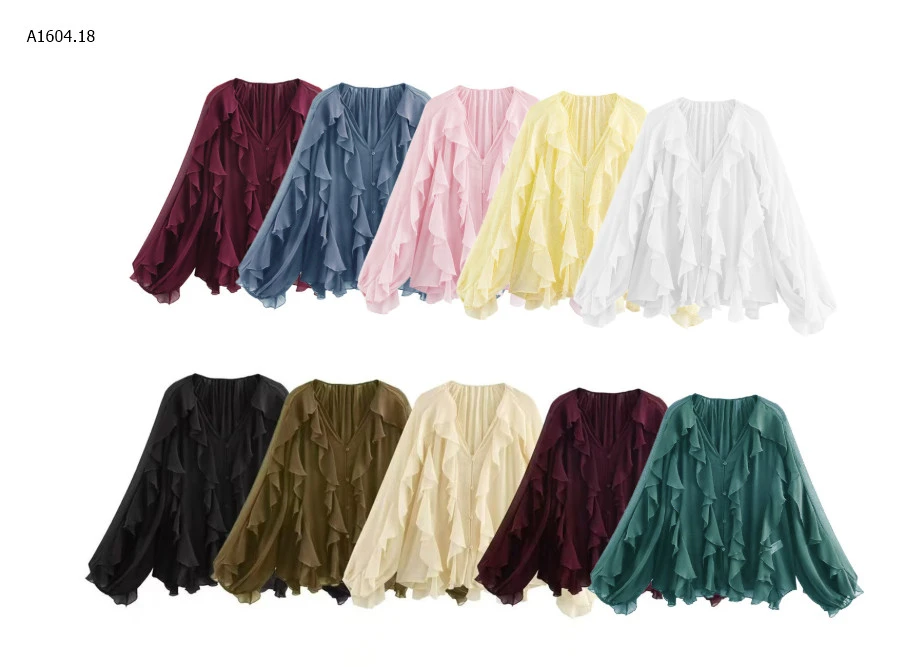 ÁO BÈO nhiều lớp-Sỉ 229k