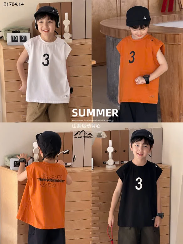 Áo tanktop số 3 AOA -Sỉ 129k