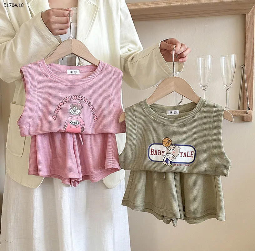 BỘ CỘC HÈ BA lỖ CHO BÉ TRAI, BÉ GÁI-Sỉ 127k