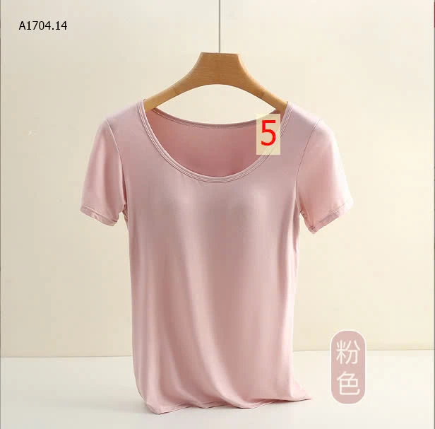 ÁO CỘC TAY KÈM BRA- sỉ 98k