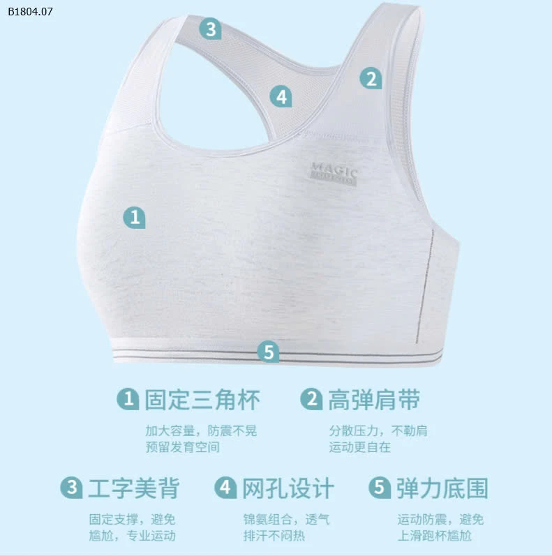 ÁO BRA BÉ GÁI-Sỉ 70k/ 1 chiếc