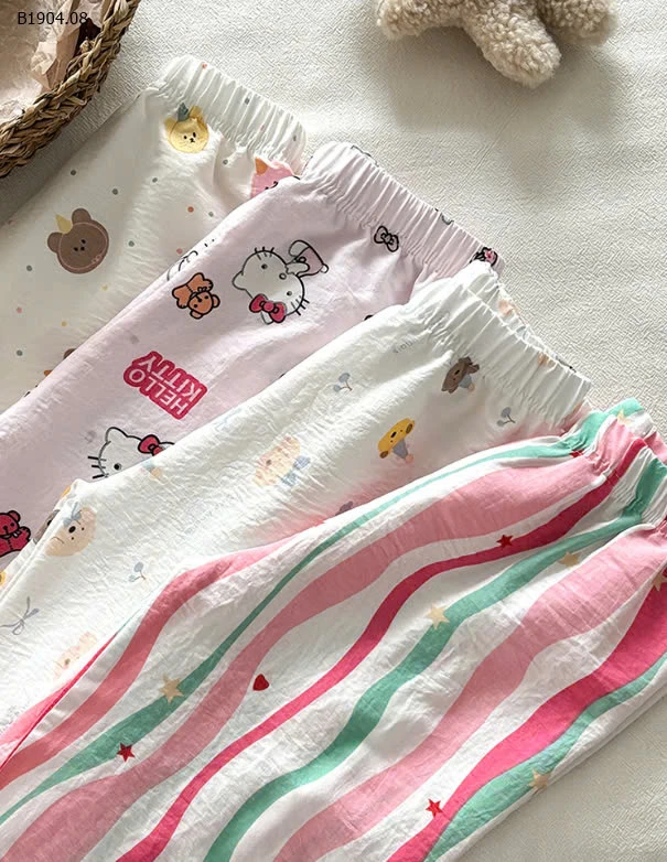 QUẦN HỌA TIẾT MẶC HÈ CHO BÉ - sỉ 55k