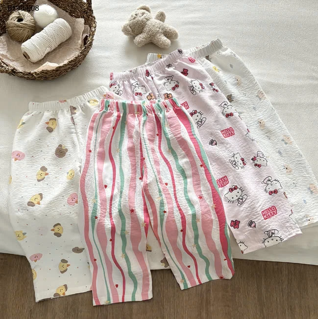 QUẦN HỌA TIẾT MẶC HÈ CHO BÉ - sỉ 55k