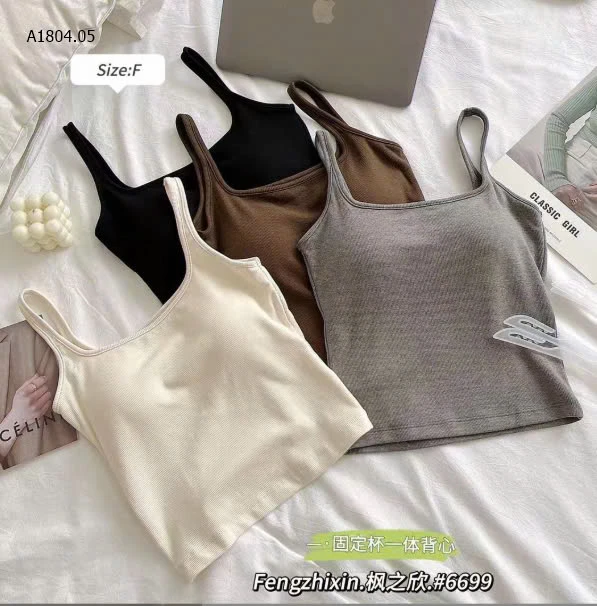 ÁO 2 DÂY KÈM ĐỆM NGỰC CHO NỮ sỉ 81k