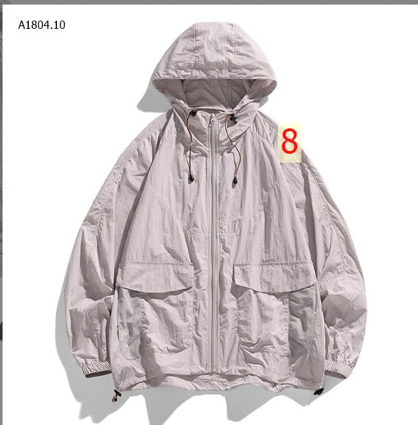 ÁO KHOÁC GIÓ NAM NỮ - sỉ 185k