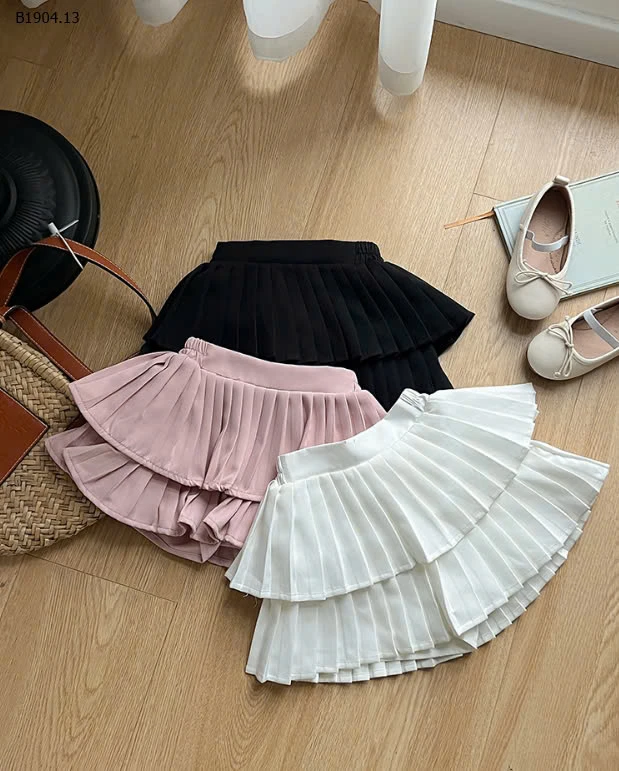 CHÂN VÁY XẾP LY 2T AMBB  - sỉ 141k