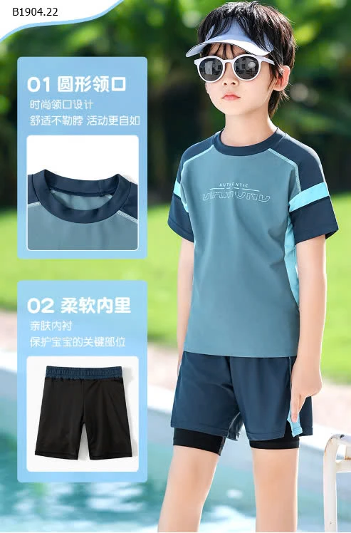 BỘ BƠI BÉ TRAI CỠ ĐẠI -Sỉ 176k