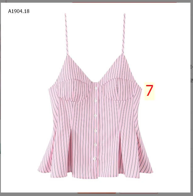 ÁO HAI DÂY KẺ KASLEAD - sỉ 180k