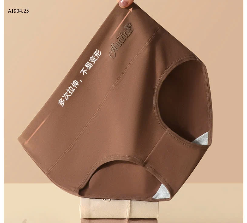 SET 4 QUẦN CHIP CẠP CAO  - sỉ 115k/set 4c mix màu