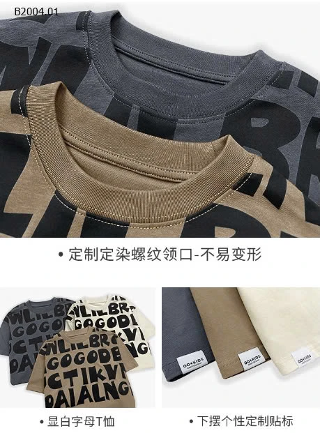 ÁO PHÔNG CHỮ SIZE ĐẠI GÁI  -sỉ 134k