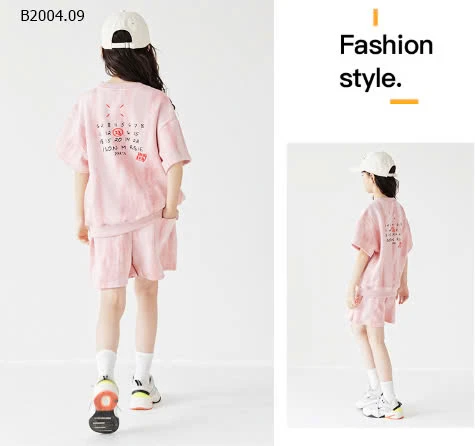 BỘ CHO BÉ GÁI NGẮN TAY-sỉ 225k