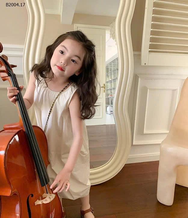 VÁY SÁT NÁCH TRƠN DÁNG CHUÔNG  AMBB-sỉ 162k