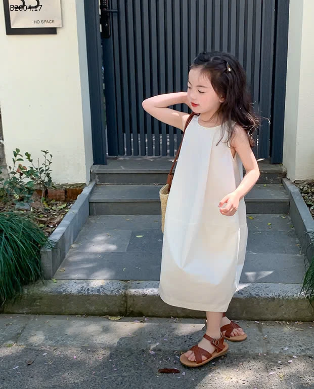 VÁY SÁT NÁCH TRƠN DÁNG CHUÔNG  AMBB-sỉ 162k