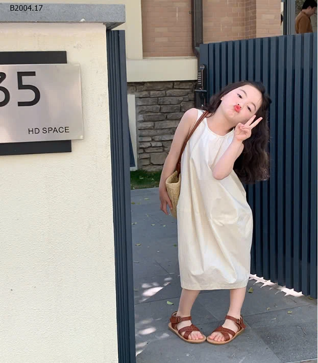 VÁY SÁT NÁCH TRƠN DÁNG CHUÔNG  AMBB-sỉ 162k