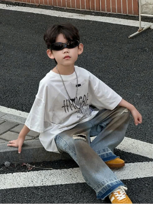 ÁO PHÔNG CHỮ CHO BT -sỉ Sz 100-140 : 123k           Sz 150-160 : 134k