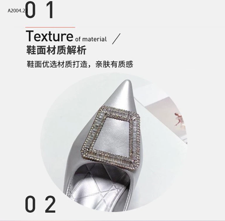 GIÀY CAO GÓT MŨI NHỌN-sỉ 215k