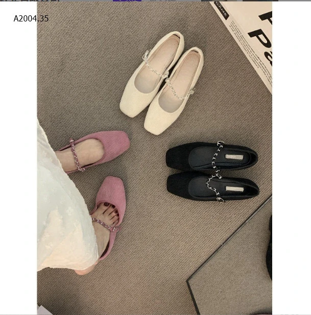 GIÀY BÚP BÊ QUAI XÍCH sỉ 176k