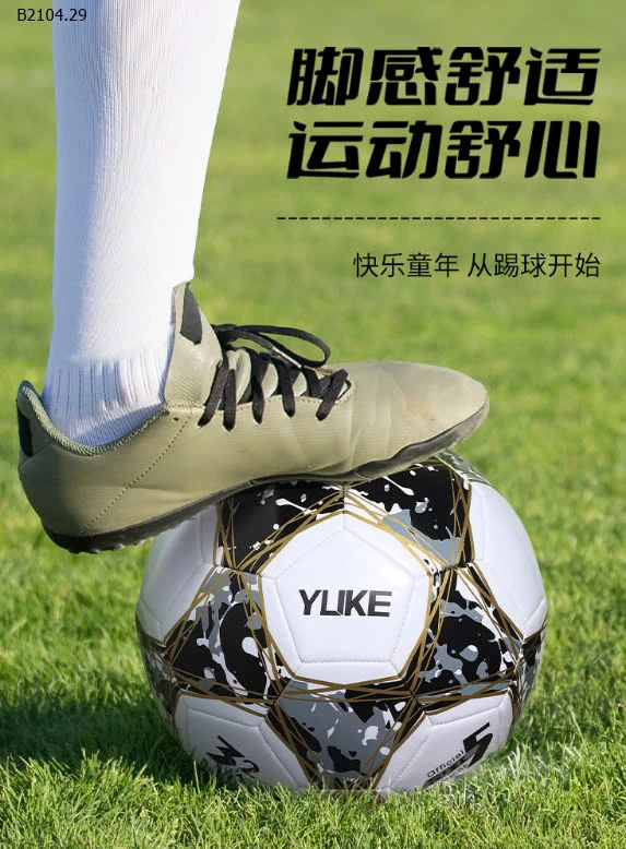 QUẢ BÓNG ĐÁ YUKE  TẶNG KÈM BƠM HƠI + TÚI LƯỚI + KIM KHÍ -sỉ 132k