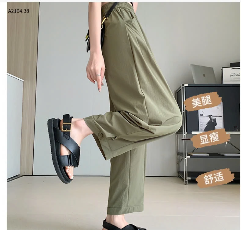 QUẦN ỐNG RỘNG LƯNG CHUN CHO NỮ-sỉ 126k