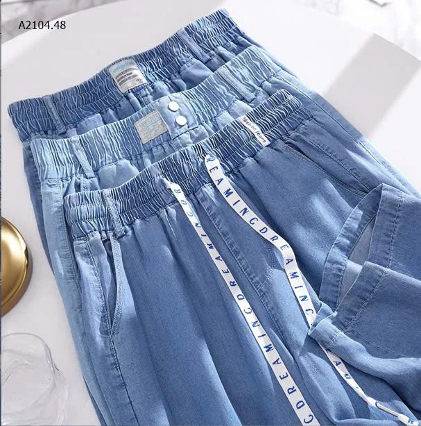 QUẦN JEAN GIẤY ỐNG SUÔNG-sỉ 159k