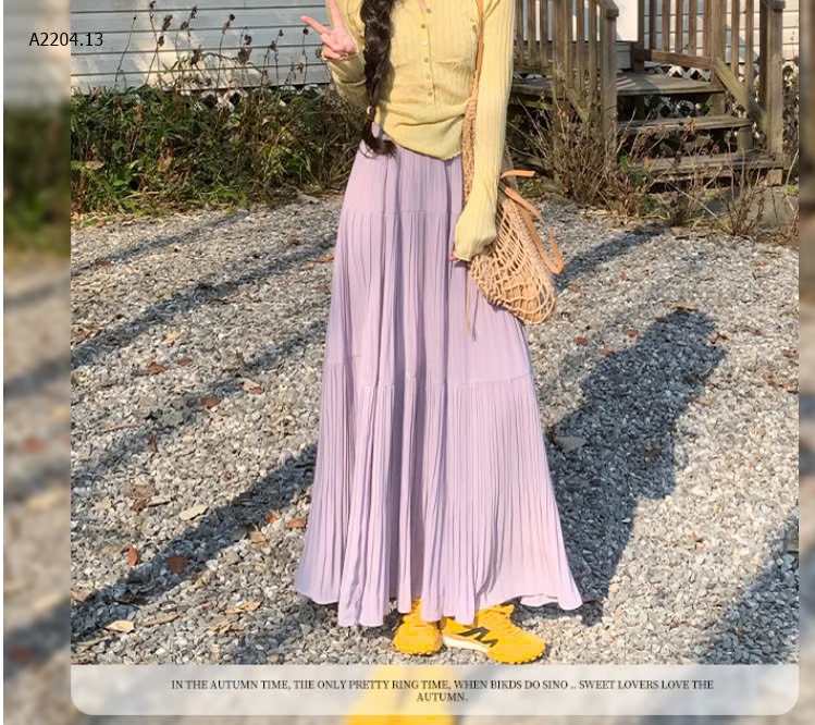 CHÂN VÁY DÁNG DÀI NỮsỉ 125k