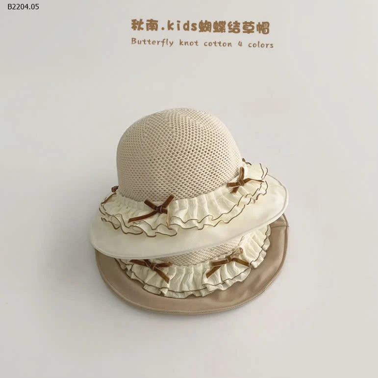 MŨ VÀNH TRÒN TIỂU THƯ CHO BÉ GÁI-sỉ 105k