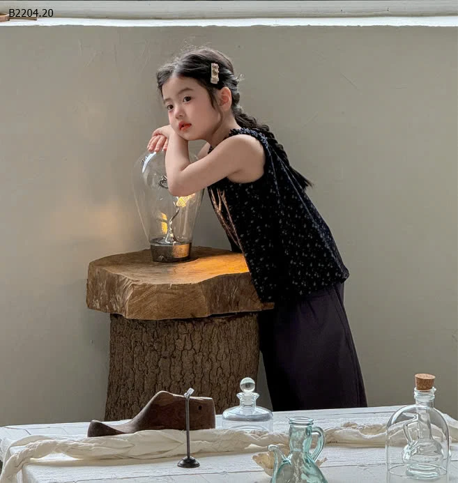 Áo sát nách hoa nhí bé gái -sỉ 142k