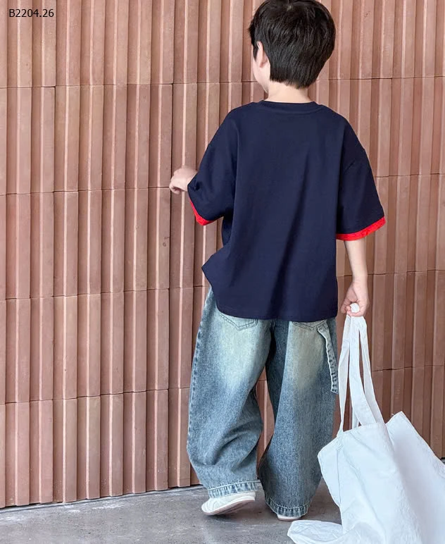 Áo phông AMBB cho bé trai-sỉ Sz 90-150 : 114k            Sz 160 : 123k 