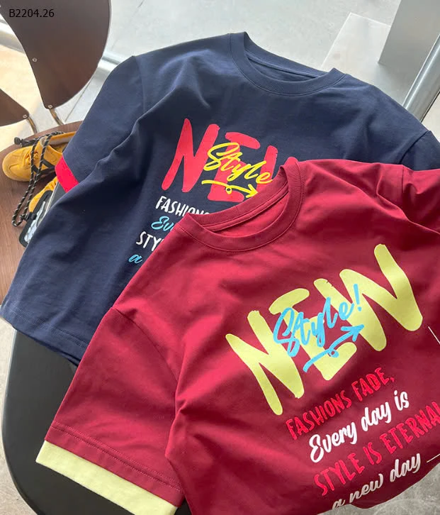 Áo phông AMBB cho bé trai-sỉ Sz 90-150 : 114k            Sz 160 : 123k 