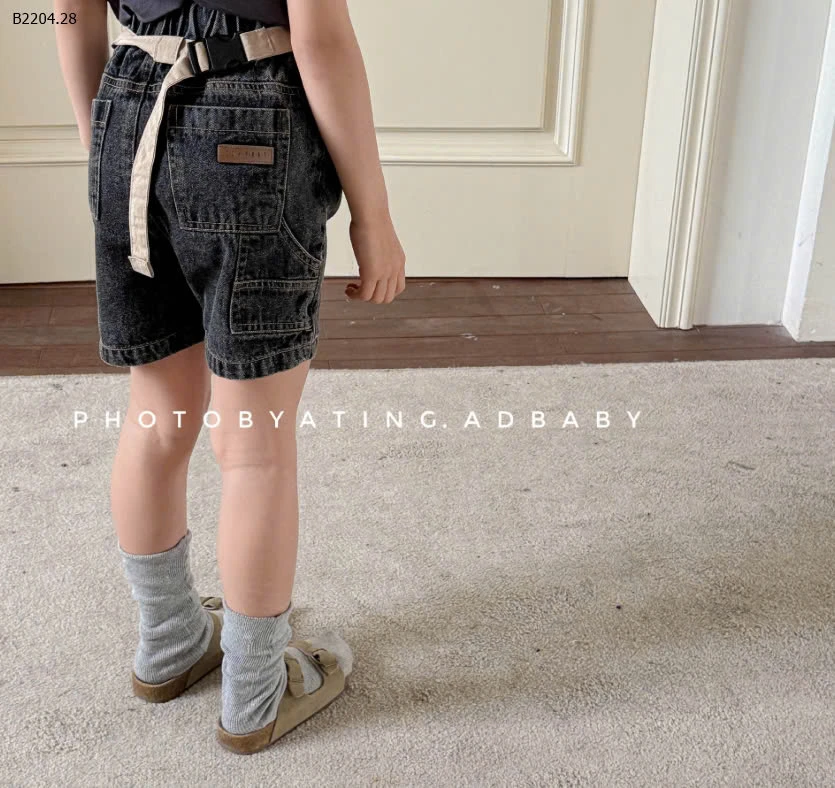 QUẦN SHORT JEAN CHO BÉ-sỉ 155k