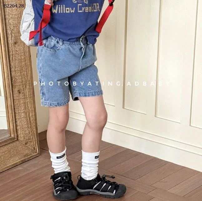 QUẦN SHORT JEAN CHO BÉ-sỉ 155k