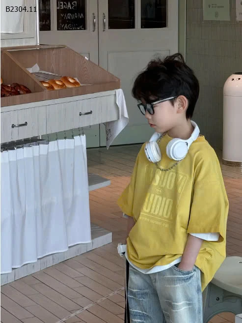 ÁO PHÔNG VÀNG BÉ TRAI-sỉ 120k