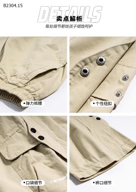 QUẦN  SOOC BÉ TRAI-sỉ 108k