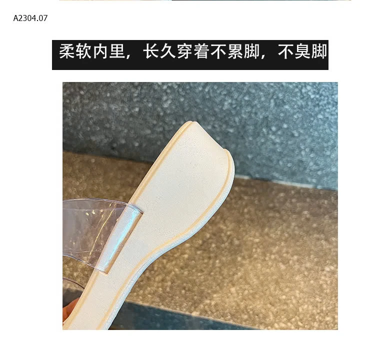 DÉP QUAI TRONG VÀ SANDAL DÂY MẢNHsỉ 55k