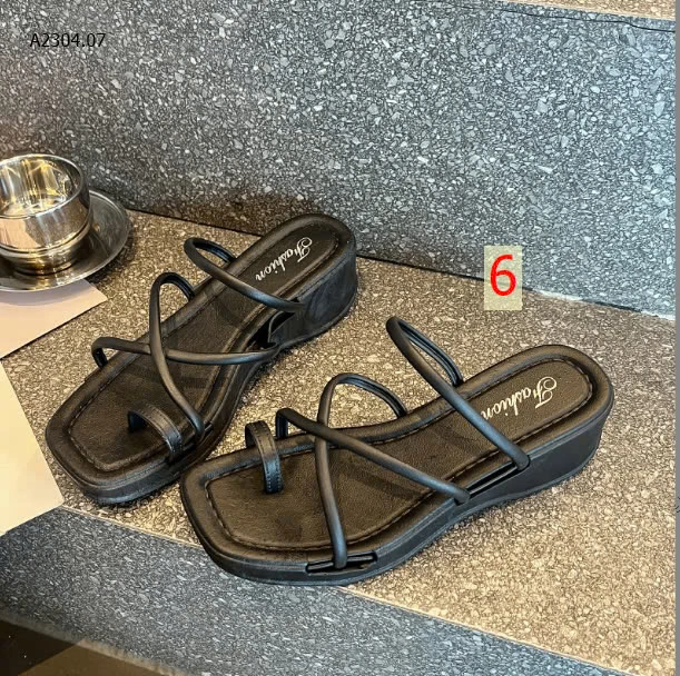 DÉP QUAI TRONG VÀ SANDAL DÂY MẢNHsỉ 55k